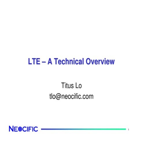 Lte overview titus