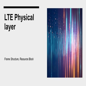 LTE physical layer
