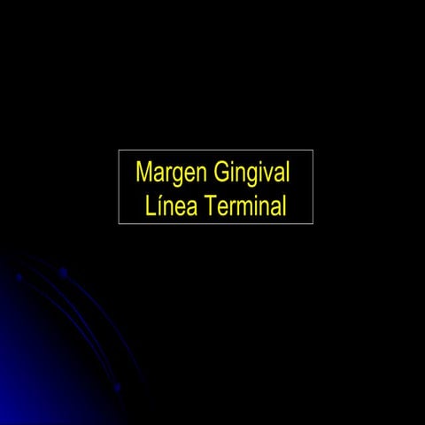 lineas terminales, impresiones definitivas, provisional