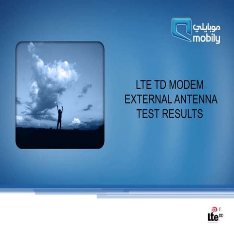 Lte td modem external antenna evaluation results