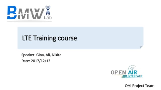 LTE Training Course