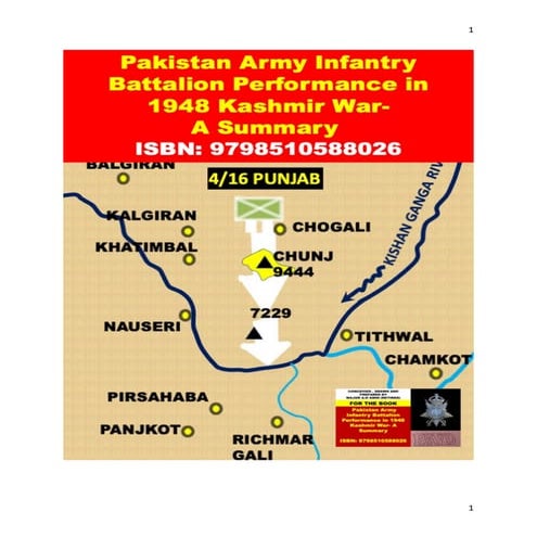 LTG ATIQ UR RAHMAN SIMPLY WHITE WASHES 4 FFs GLORIOUS 1948 WAR ...
