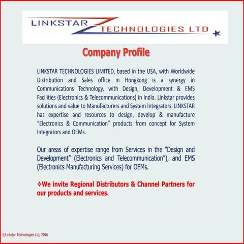 Ltl profile ppt 2016