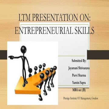 Learning Through Movie on Entrepreneurial skills