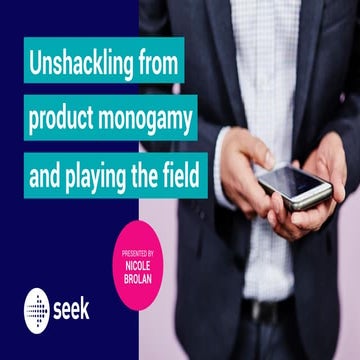 Leading the Product 2018 - Nicole Brolan - SEEK - OKR