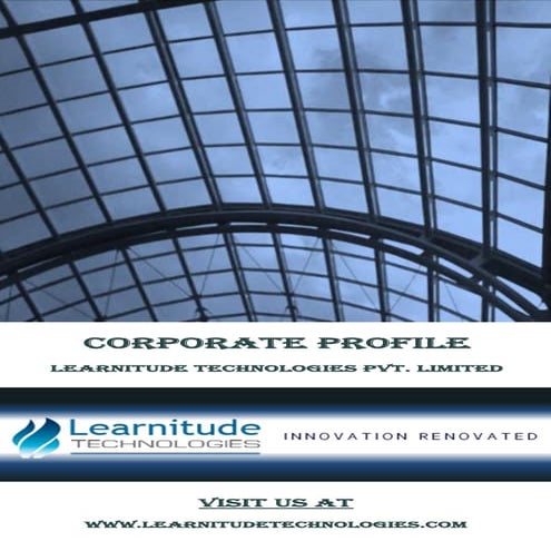Corporate Profile- Learnitude Technologies Pvt. Ltd.