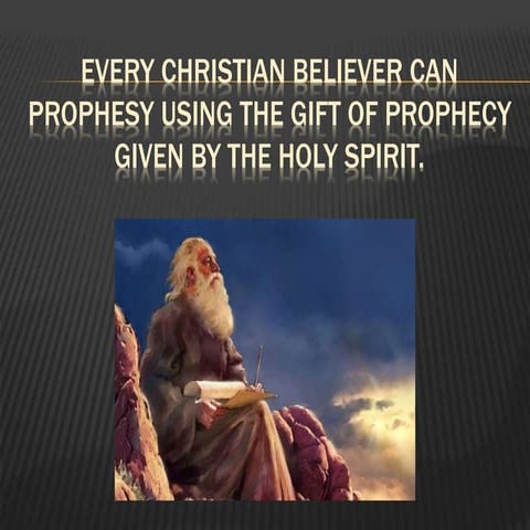 What is prophecy | PPTX