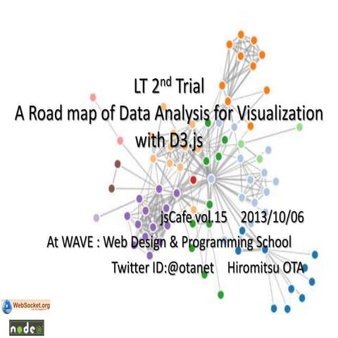 A Road map of Data Analysis for Visualization with D3.js