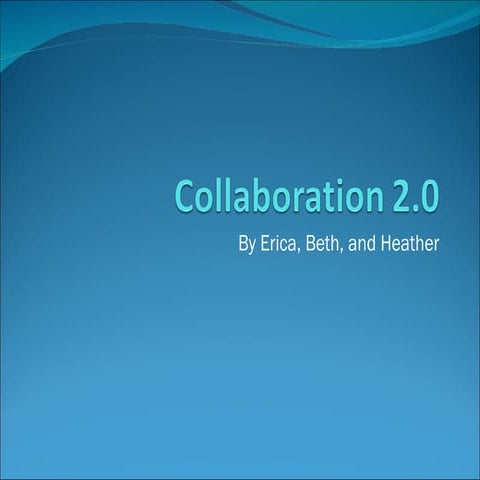 Collaboration PowerPoint slides