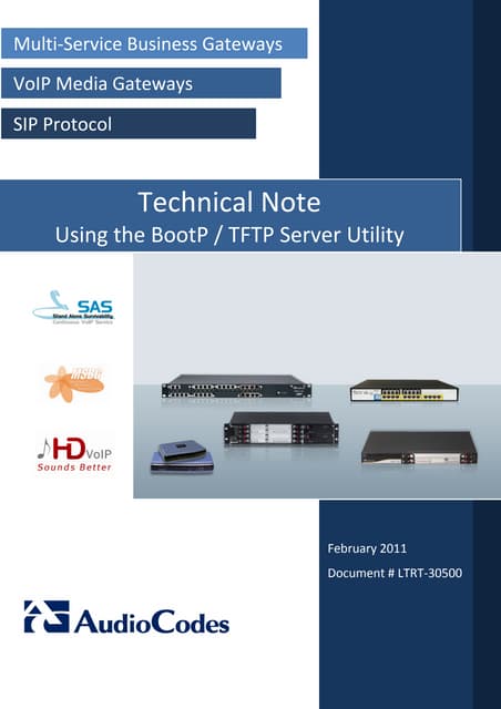 Ltrt 30500 boot p technical note ver. 6.2