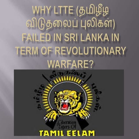 Ltte presentation by R M DILAWAR | PPTX