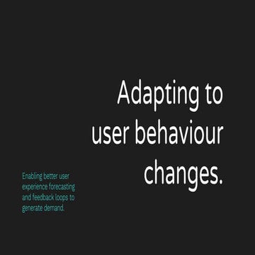 Using Search Data To Create Better User Forecasts (& Then Fulfil Experiences)...