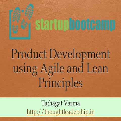 Product Development Using Agile and Lean Principles