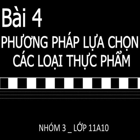 Lua chon thuy san  nhom 3 -11 a10-2010