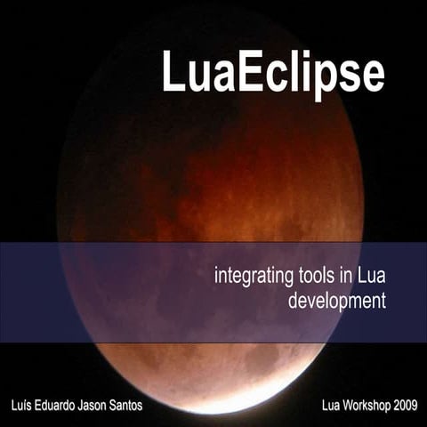 CodeFlow, an advanced IDE for Lua | PDF