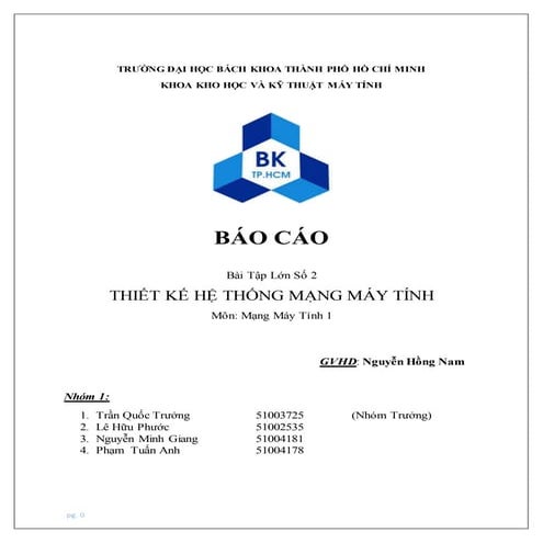 Đề tài: Thiết kế hệ thống mạng máy tính, HAY, 9đ - tải qua zalo=> 0909232620