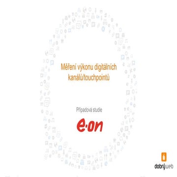 Luboš Plotěný: Měření výkonu digitálních kanálů/touchpointů pro E.On (Interne...