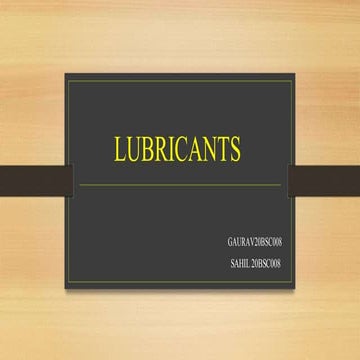 Lubricant