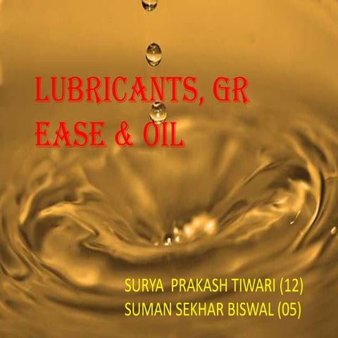 Lubricants