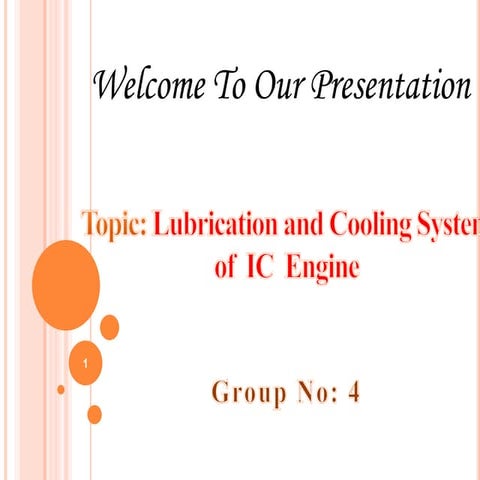 Lubrication and-cooling-system-presentation