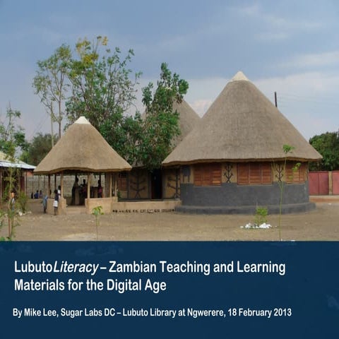 First Workshop for LubutoLiteracy Program in Lusaka, Zambia 