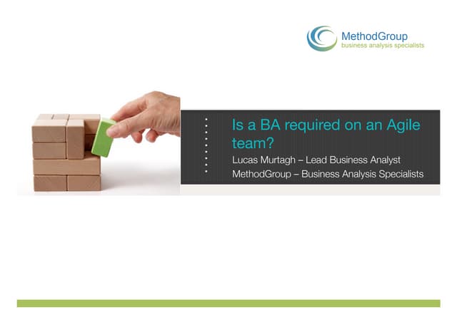 BA World - BA in AGILE Projects