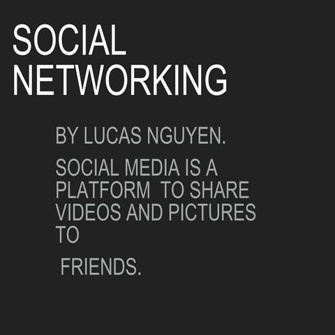 social networking 