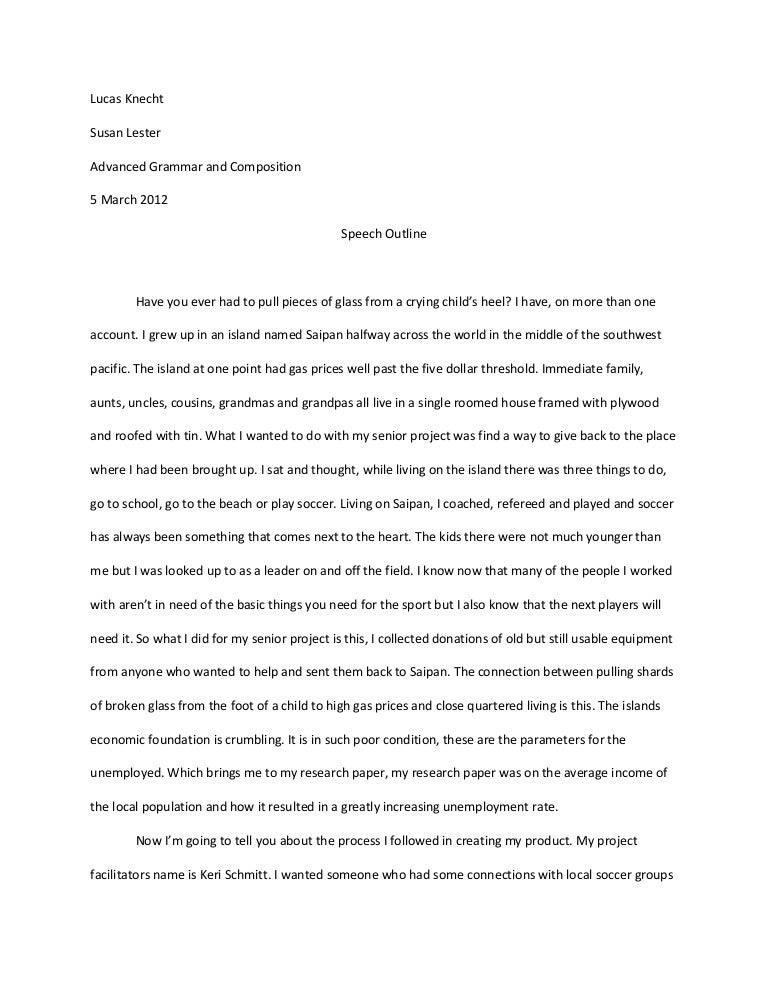advanced english essay