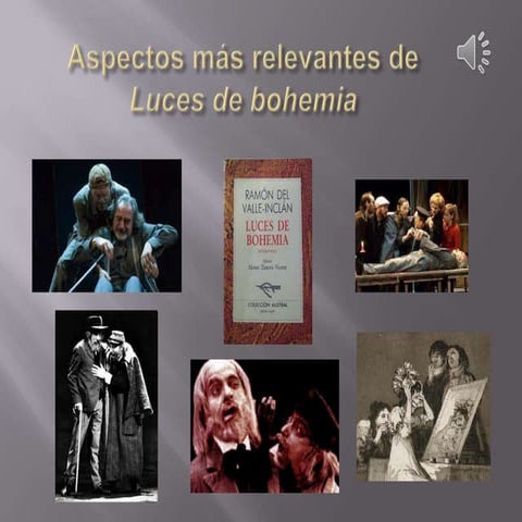 Luces de bohemia de Valle Inclán