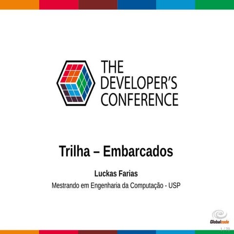 TDC2016SP - Trilha Embarcados