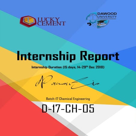 Report of Cement Industry 