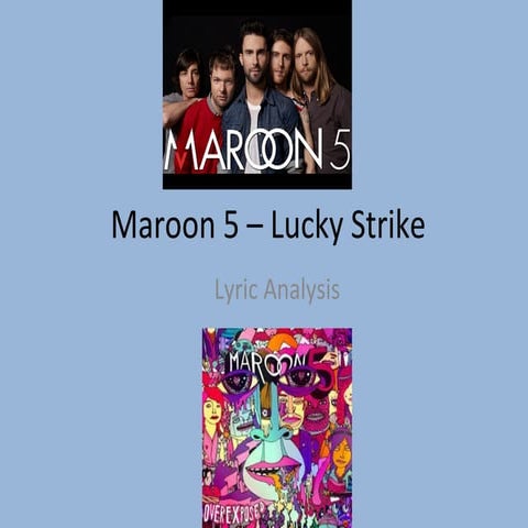 Lucky strike lyrics analysis