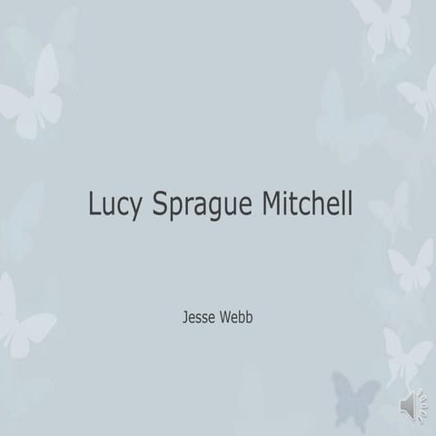 Lucy Sprague Mitchell