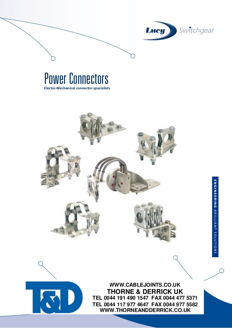 Lucy Switchgear High Voltage Power Connectors