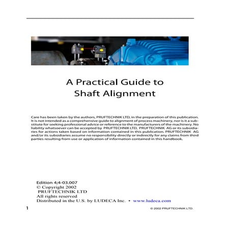 Ludeca a practical-guide-to-shaft-alignment