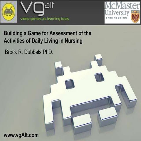 Building a Game for a Assessment Nursing Game