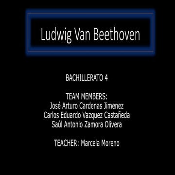 Ludwig Van Beethoven 