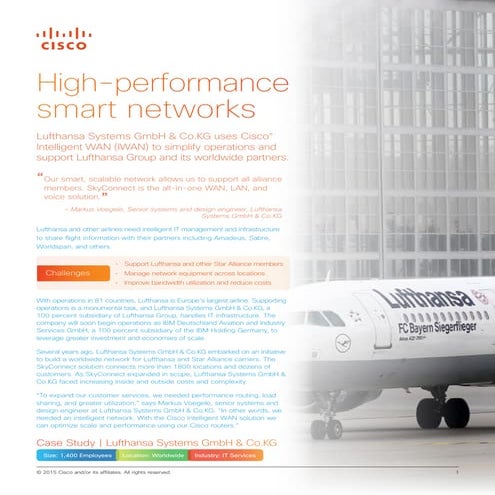 Lufthansa Case Study