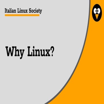 Why Linux? Una breve introduzione al software libero | PDF