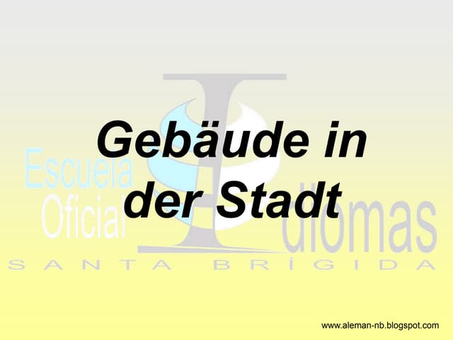 Gebäude in der Stadt