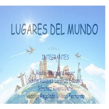 Lugares del mundo