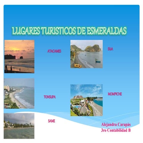 Lugares turisticos de esmeraldas