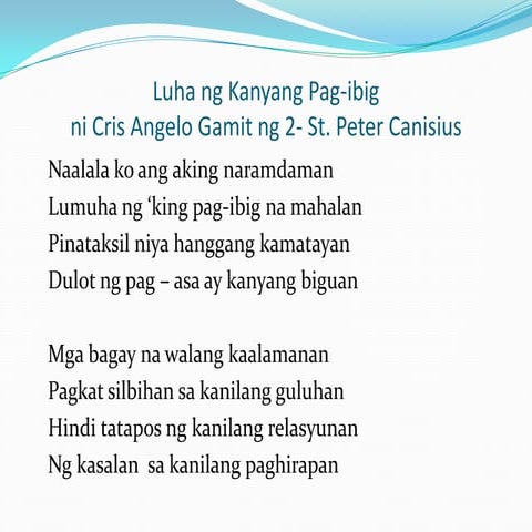 Luha Ng Kanyang Pag-ibig