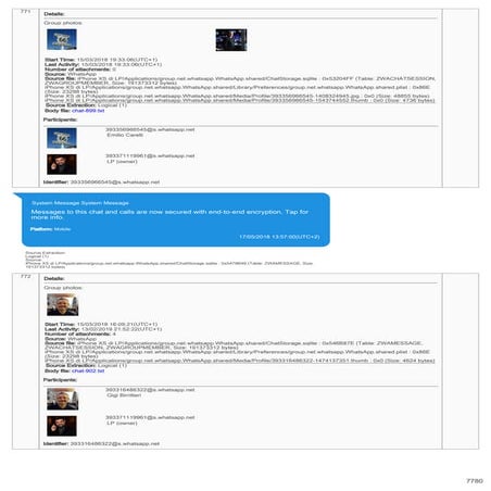 Le chat tra Luca Palamara e Luigi Birritteri