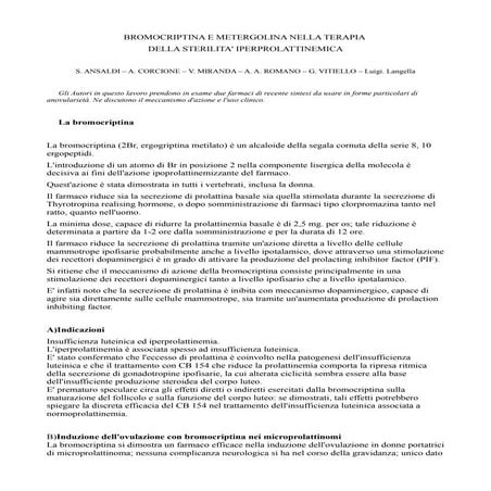 Luigi Langella sulla terapia sterilità