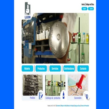 Envases Luin Sitio Web