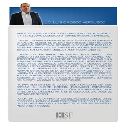 LIC. LUIS OROZCO VERDUZCO