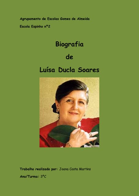 Luisa ducla soares