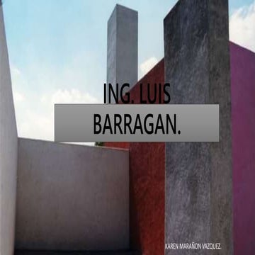 Luis barragan