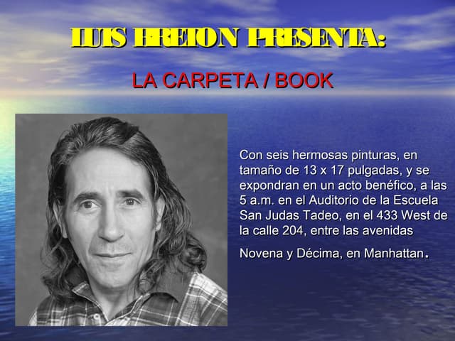 Luis breton presenta